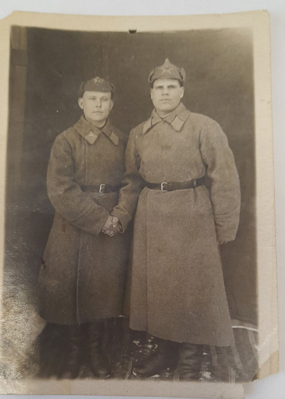 Фото с сослуживцем